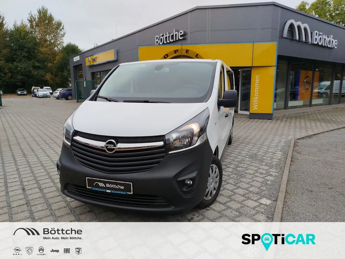 Opel Vivaro Combi L2H1 2,9t 1.6 CDTI, SH vorn, Parksensoren hi Weiß - 1