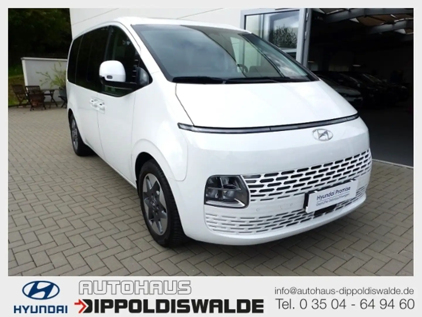 Hyundai STARIA 2.2 CRDi 8Aut  Prime *LED*PDC*Navi* Blanc - 1