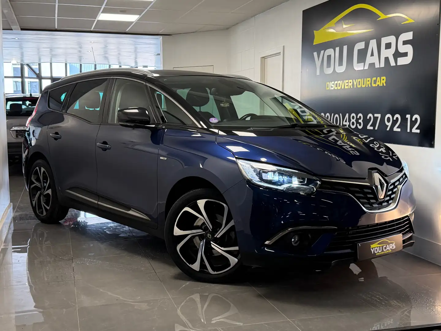 Renault Grand Scenic Grand Scenic TCe 140 GPF EDC BOSE EDITION Bleu - 1