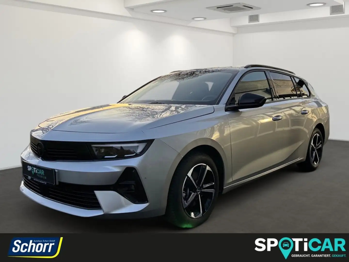 Opel Astra Sports Tourer 1.2 T GS NAVI TechPaket AHZV Allwett Silber - 1