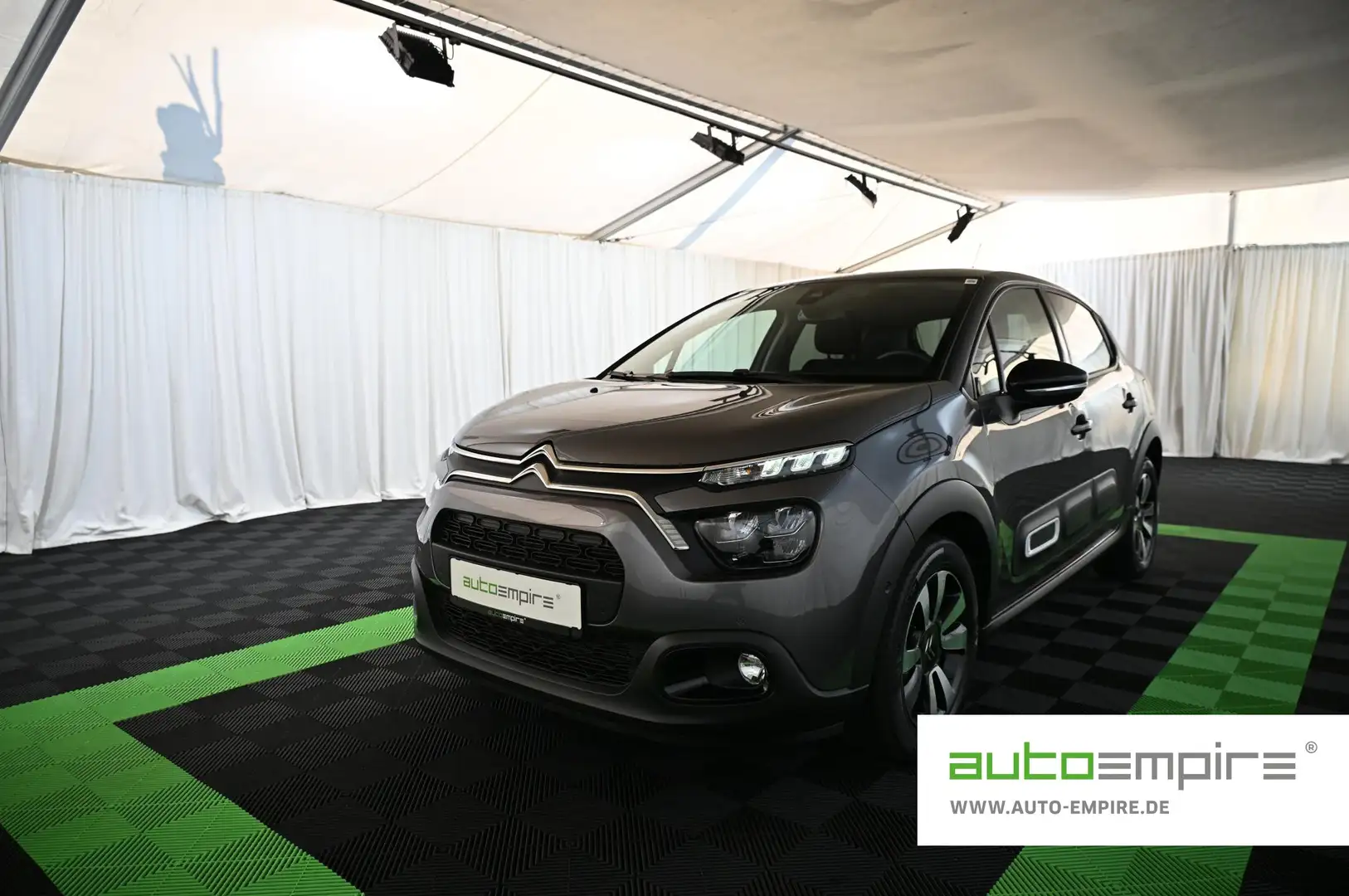 Citroen C3 1.2 PT 110 Shine LED/SAFETY/T-WINKEL/KEYL/16 Gris - 1