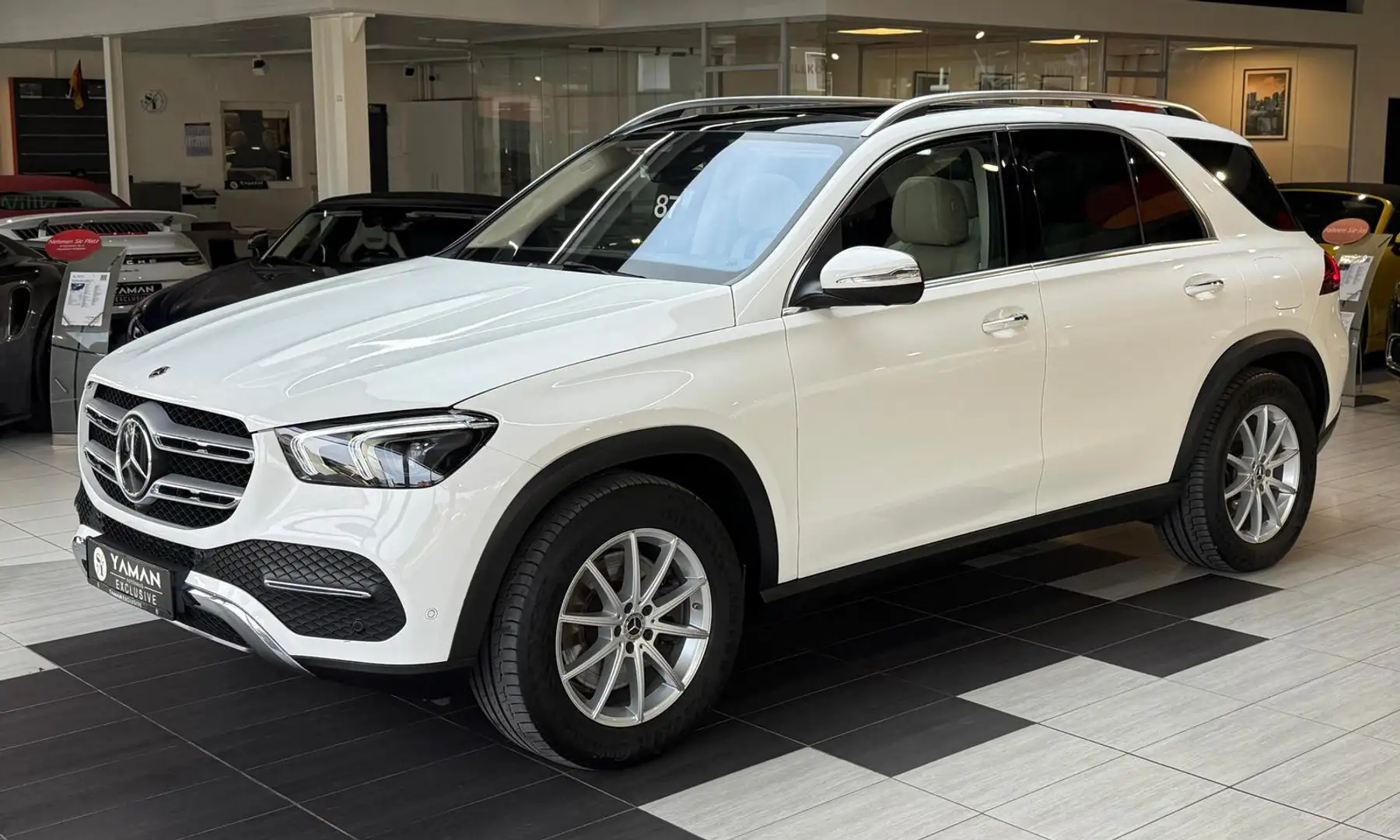 Mercedes-Benz GLE 350 e 4M*Pano*HuD*Keyless*Massage*AHK*360° Blanc - 2