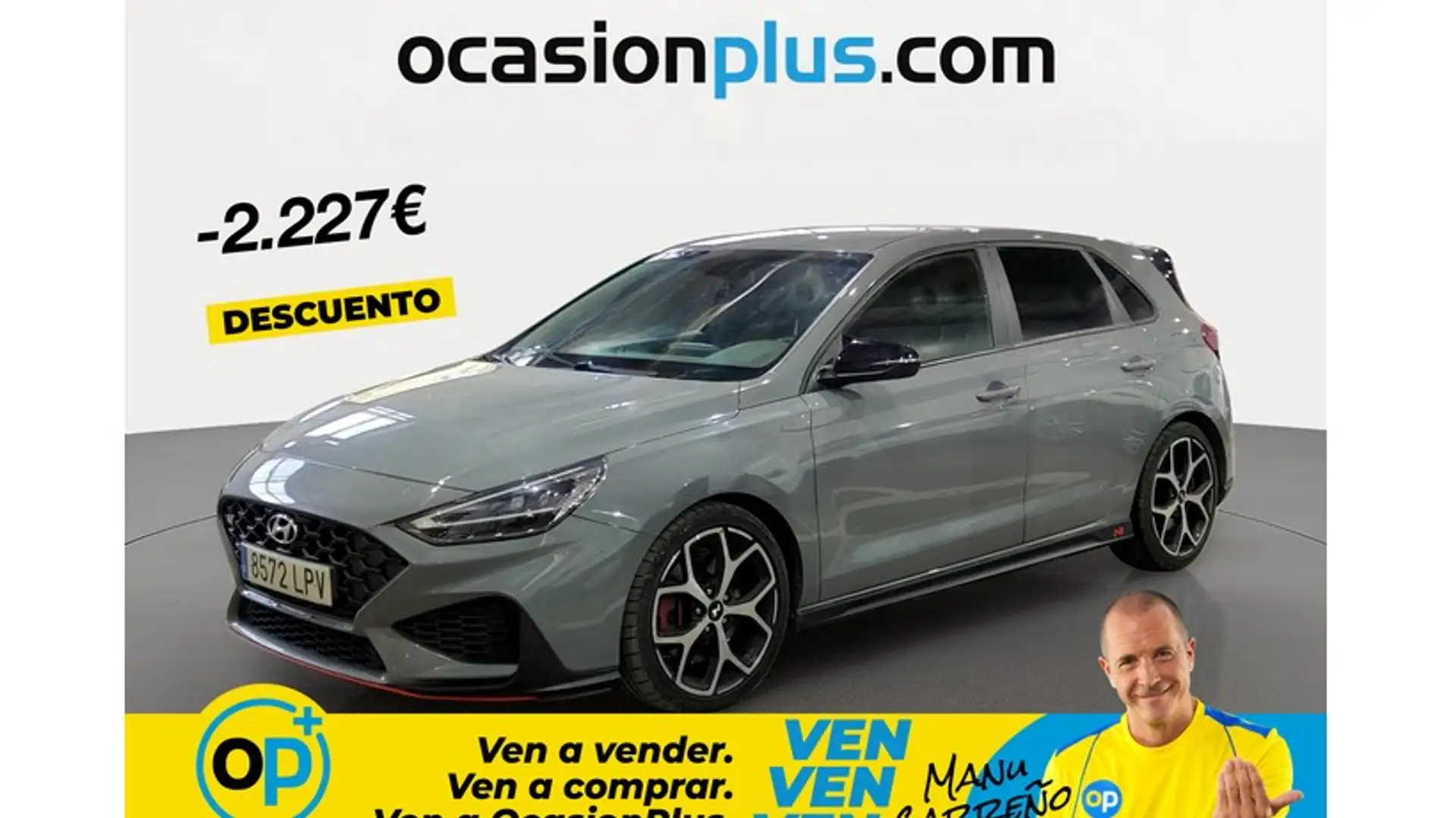 Hyundai i30 2.0 TGDI N 250 Gris - 1