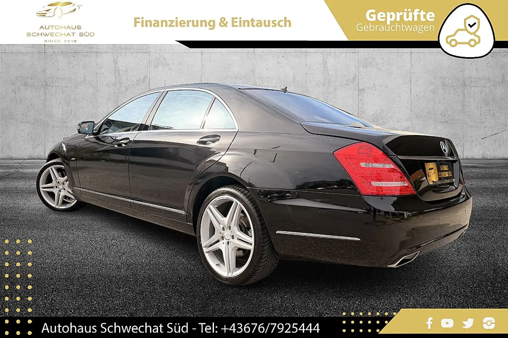 Mercedes-Benz S 500 L 4MATIC V8 // FACELIFT // // AMG PAKET // LAN... Schwarz - 2