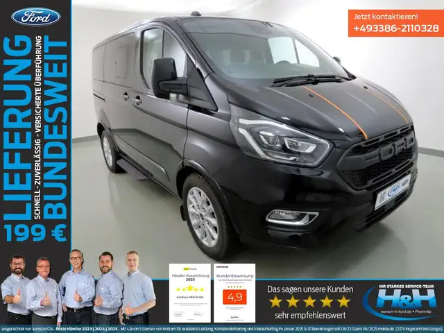 Ford Tourneo Custom 2.0 L1 Titanium Xenon+Reling+Totw.
