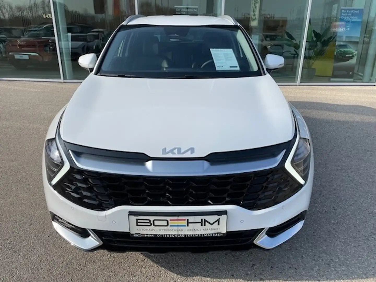 Kia Sportage 1,6 TGDI 48V Gold DCT Weiß - 2