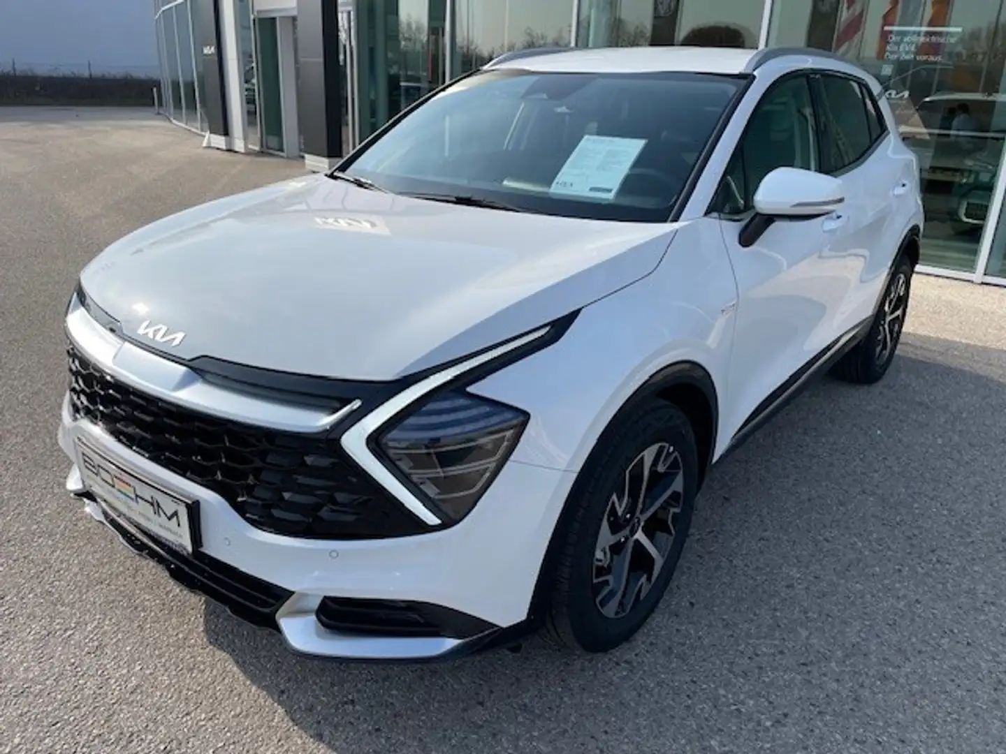 Kia Sportage 1,6 TGDI 48V Gold DCT Weiß - 1