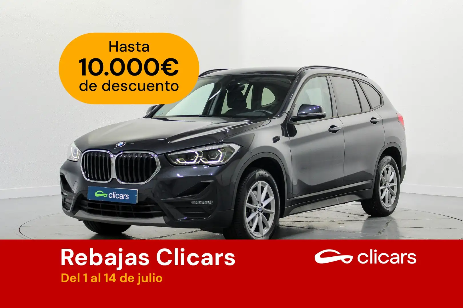 BMW X1 sDrive 18dA Corporate Gris - 1