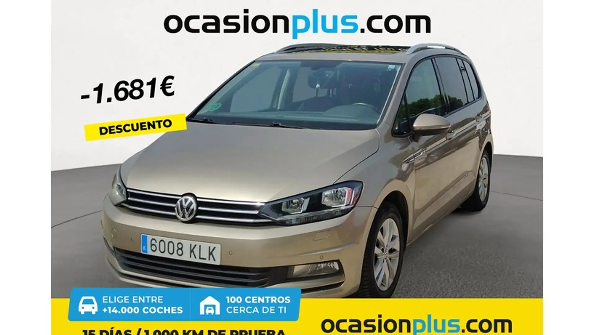 Volkswagen Touran 1.6TDI CR BMT Advance 85kW Beige - 1