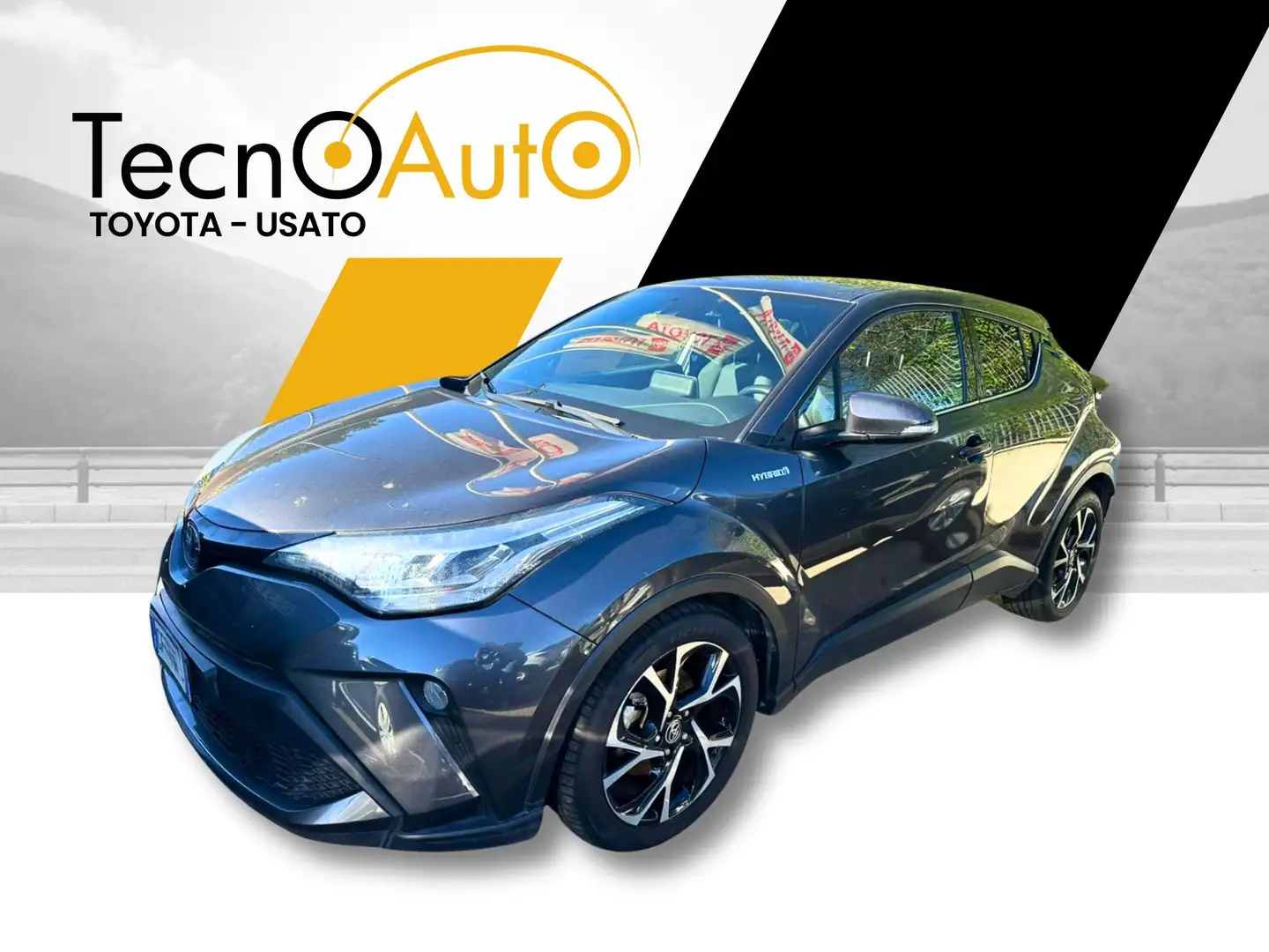 Toyota C-HR C-HR I 2020 1.8h Trend e-cvt Grigio - 1