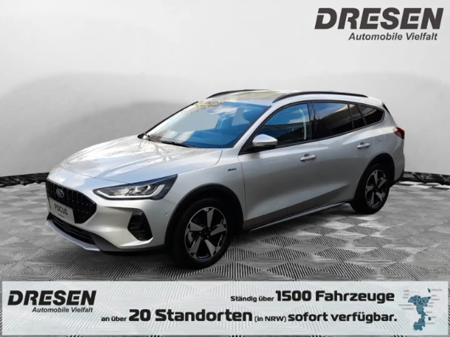 Ford Focus Active X Turnier 1,0l EcoBoost MHEV AT Navi digita Silber - 1