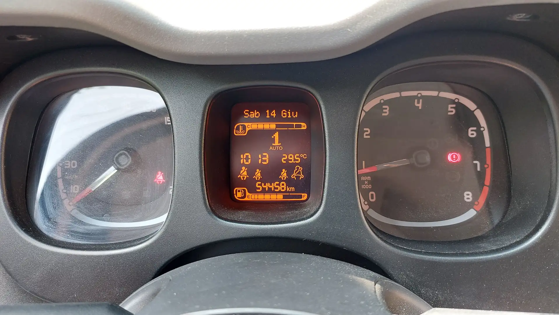 Fiat Panda Panda III 2012 0.9 t.air turbo Lounge 85cv E6 Bianco - 1