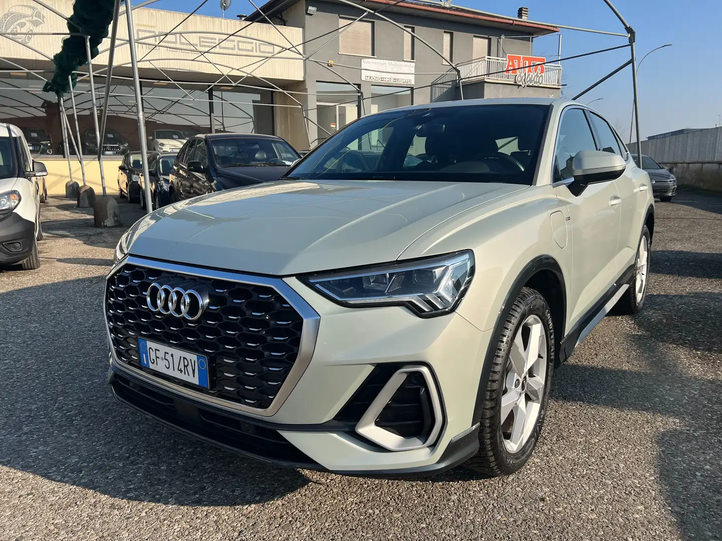 Audi Q3 Sportback 45 1.4 tfsi e S line edition s-tronic Argento - 1