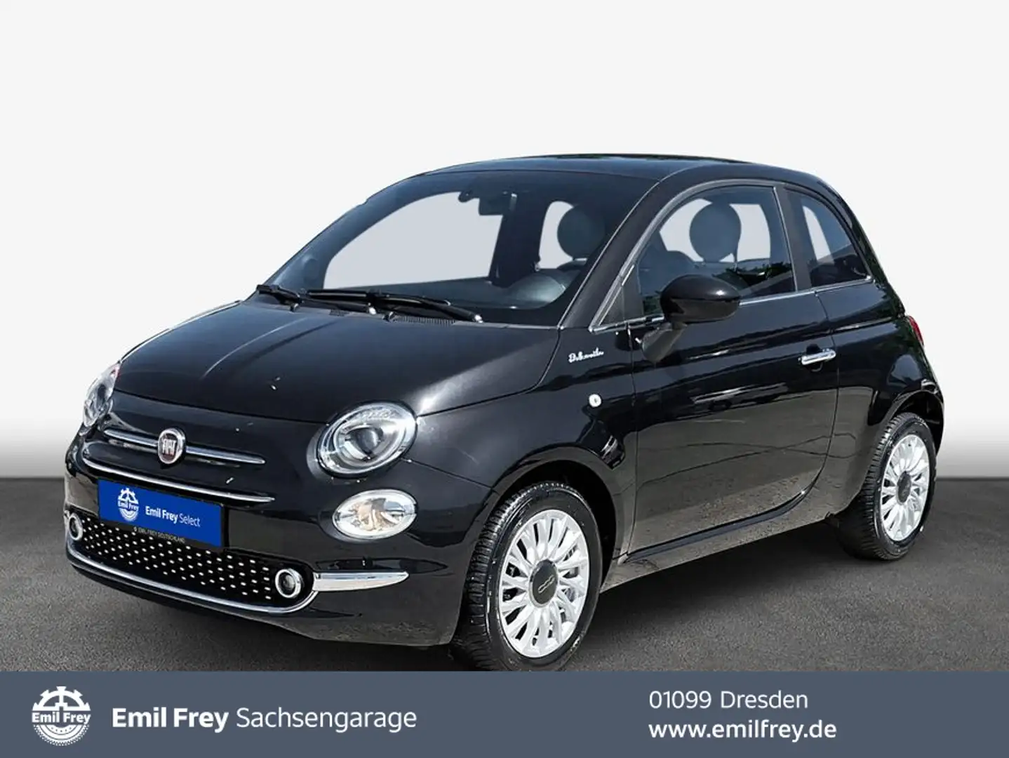 Fiat 500 1.0 GSE Hybrid Dolcevita Czarny - 1