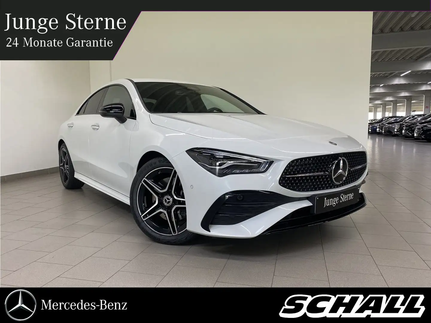Mercedes-Benz CLA 200 AMG FACELIFT+AMG+NIGHT+AHK+KEYLESS+18"AM Blanc - 1