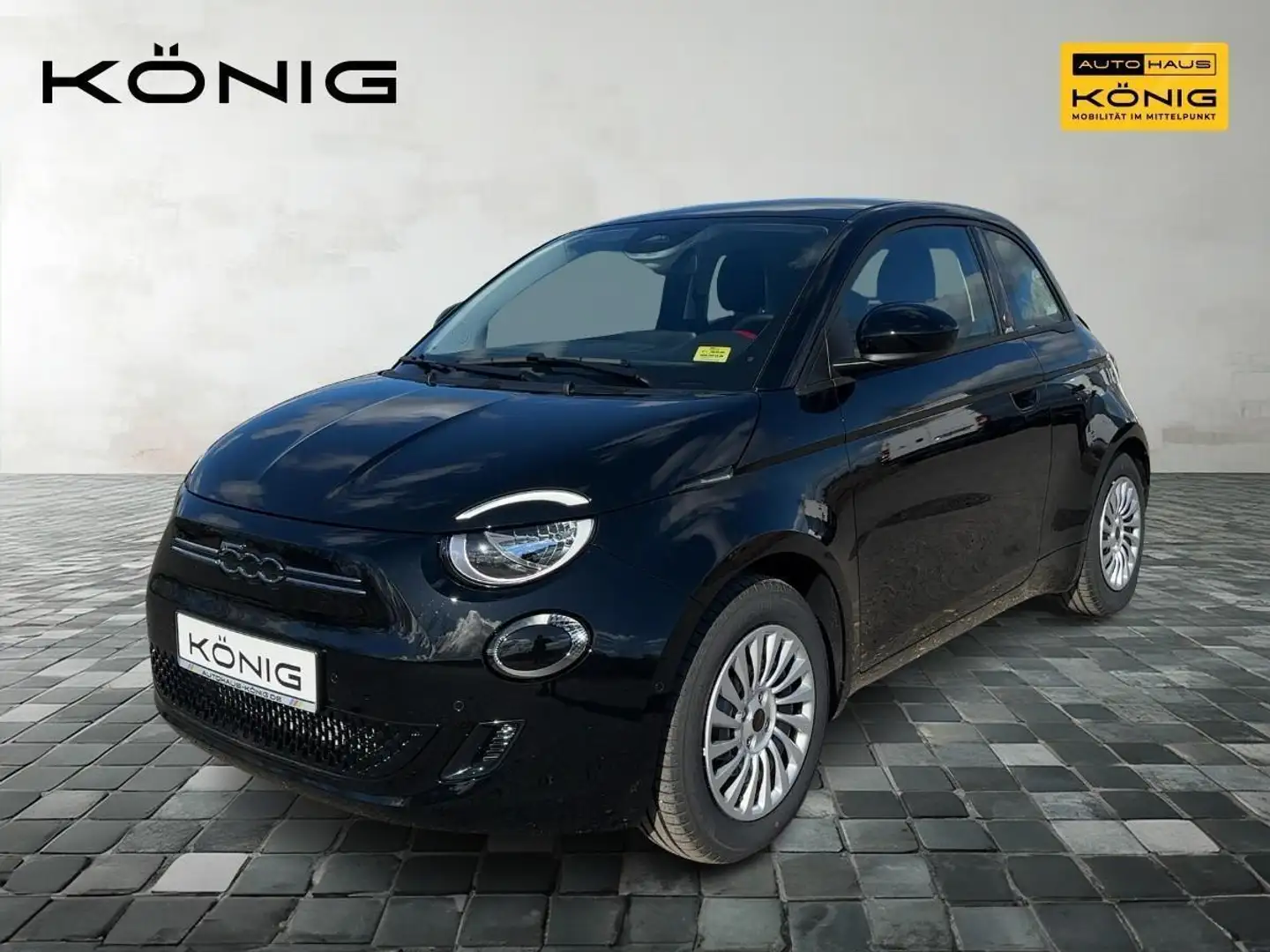 Fiat 500 Elektro RED MY25 Komfortpaket Automatik Schwarz - 1