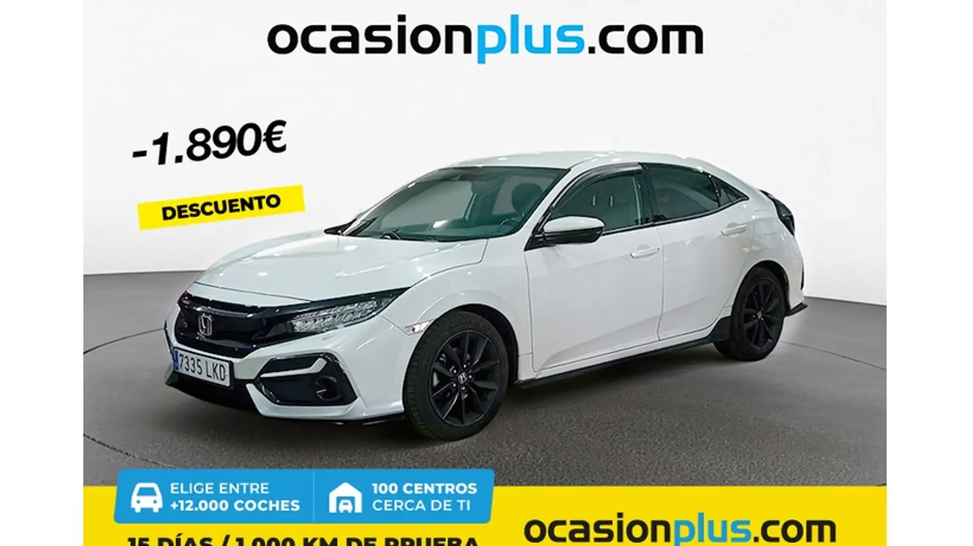 Honda Civic 1.0 VTEC Turbo Comfort Sport Line Blanco - 1
