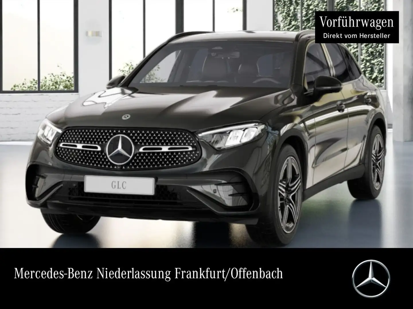 Mercedes-Benz GLC 220 d 4M AMG+NIGHT+360+AHK+LED+TOTW+KEYLESS+9G Grau - 1