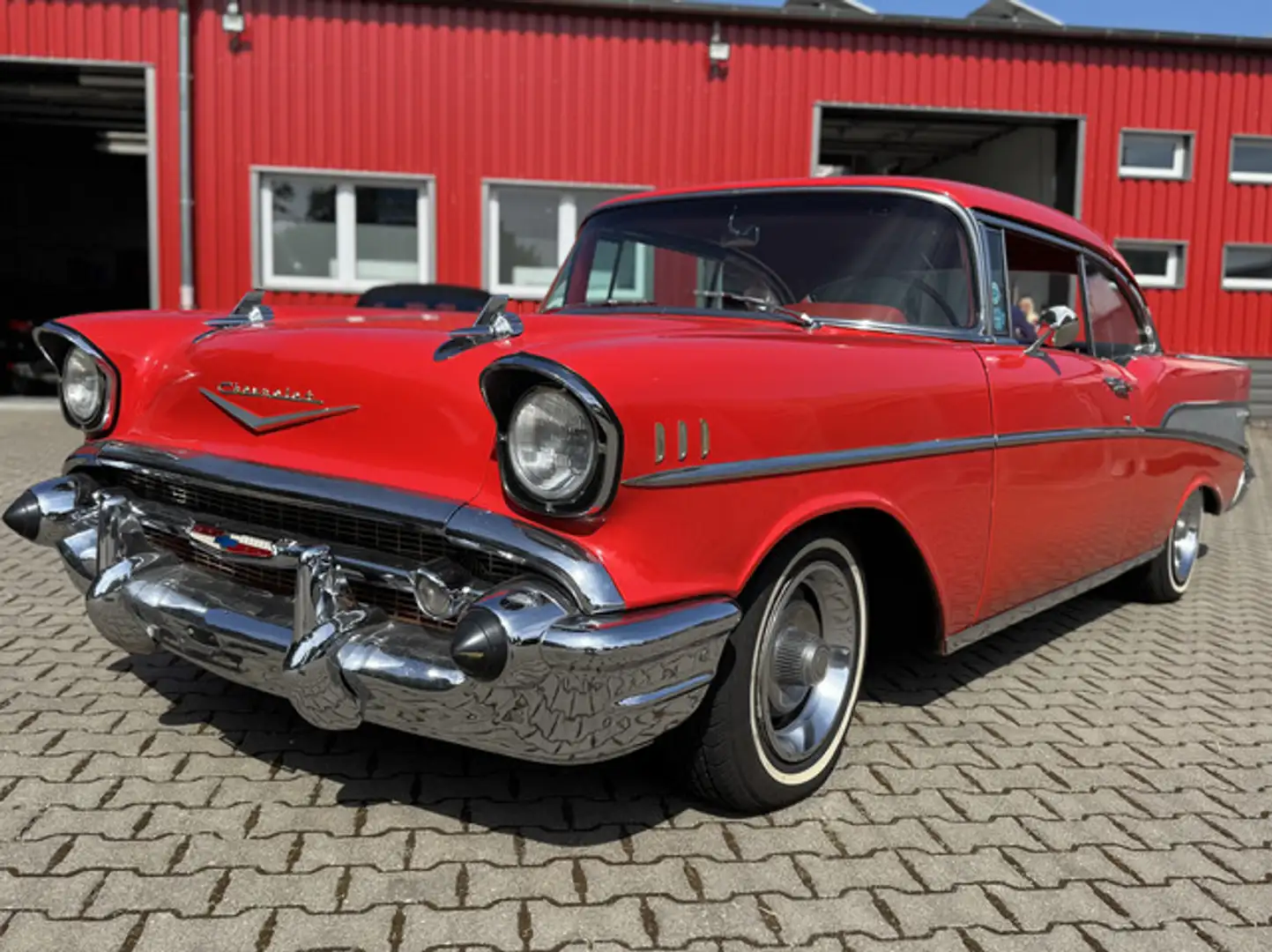 Chevrolet Andere Bel Air" Sportcoupe"V8" Phantastischer Z Czerwony - 2
