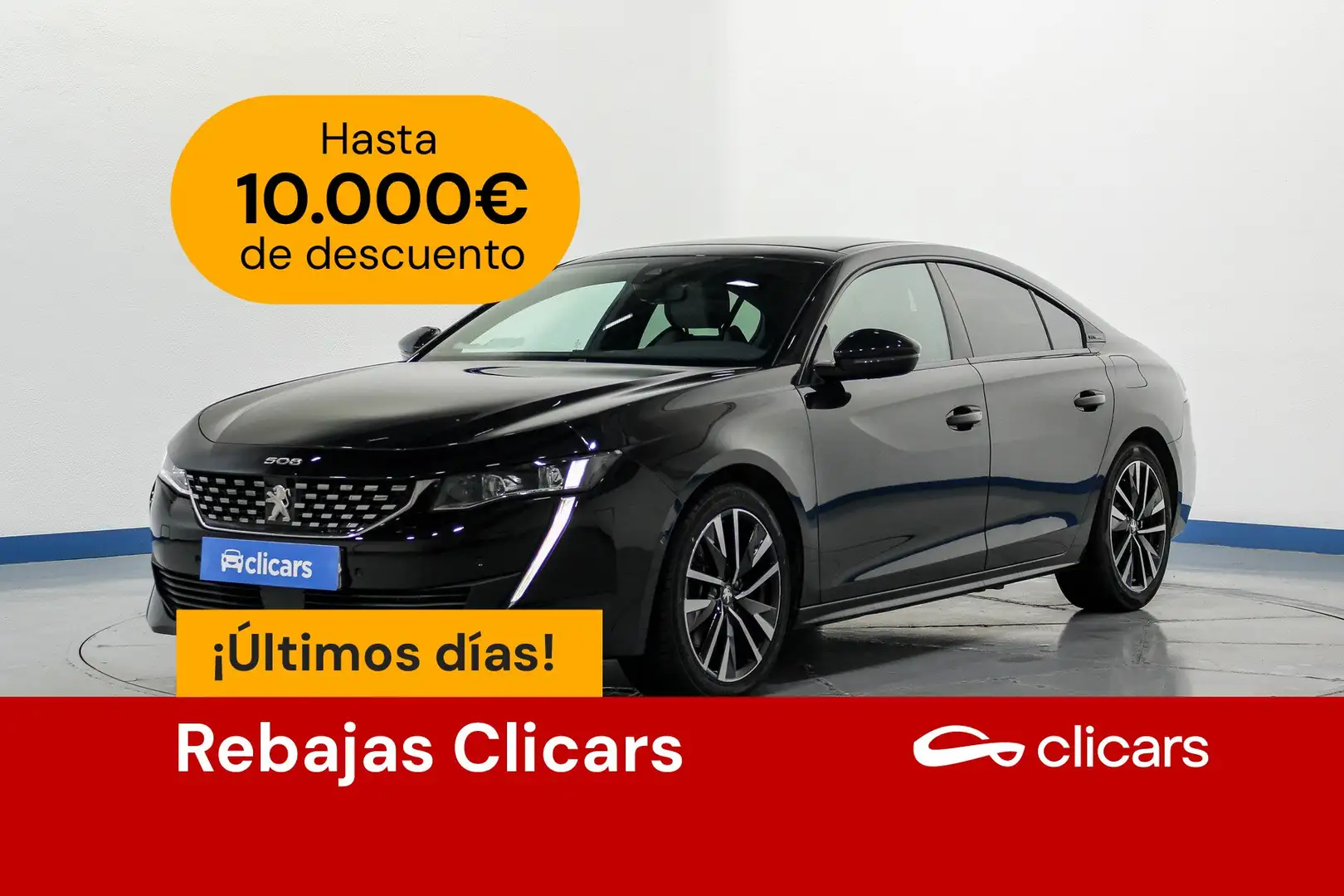 Peugeot 508 Hybrid 225 GT Line e-EAT8 Noir - 1