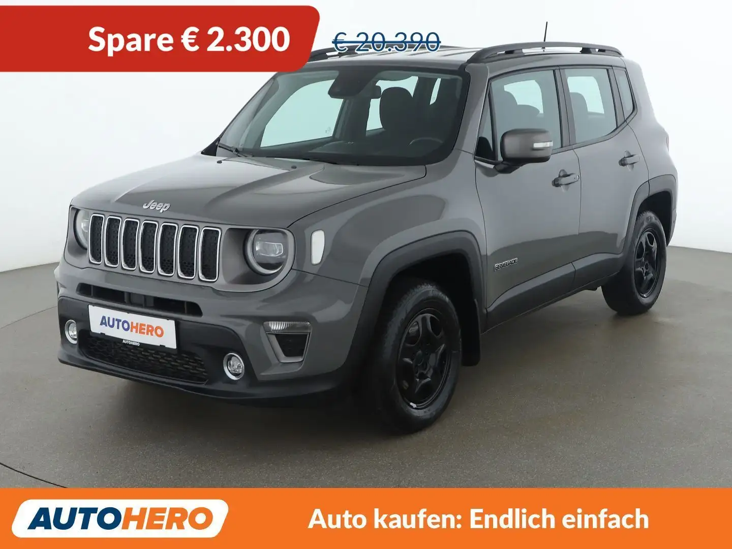 Jeep Renegade 2.0 M-Jet Limited 4WD Grau - 1