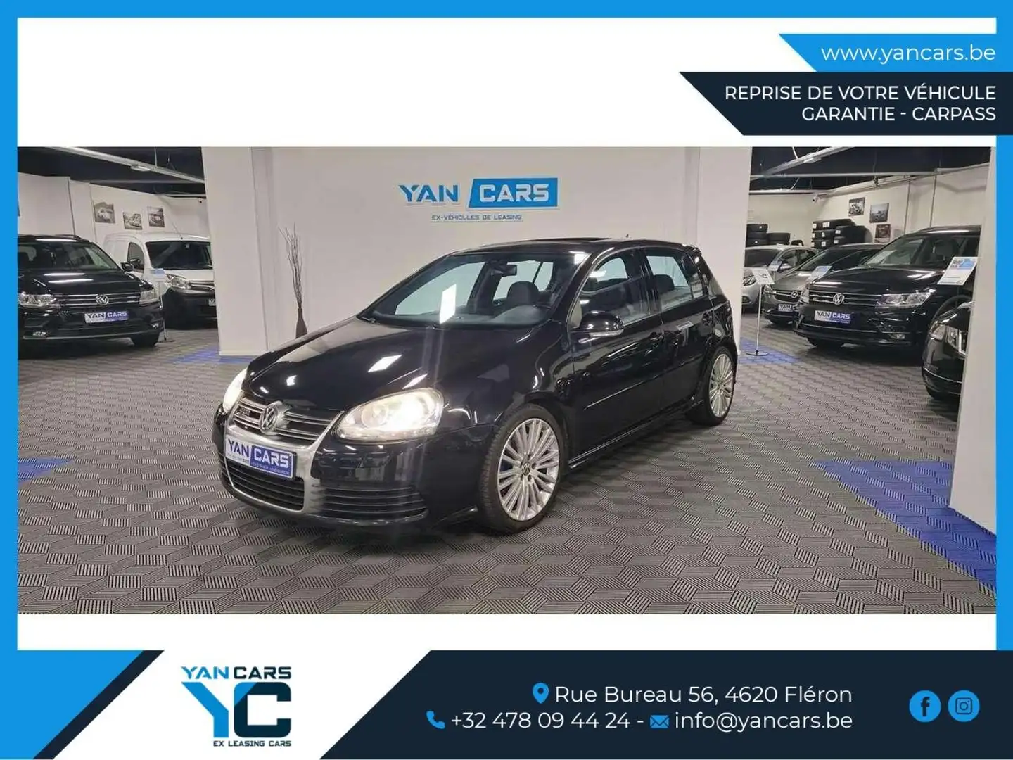 Volkswagen Golf R32 3.2i V6 24v FSI 4Motion DSG *FULL OPT* Negru - 1