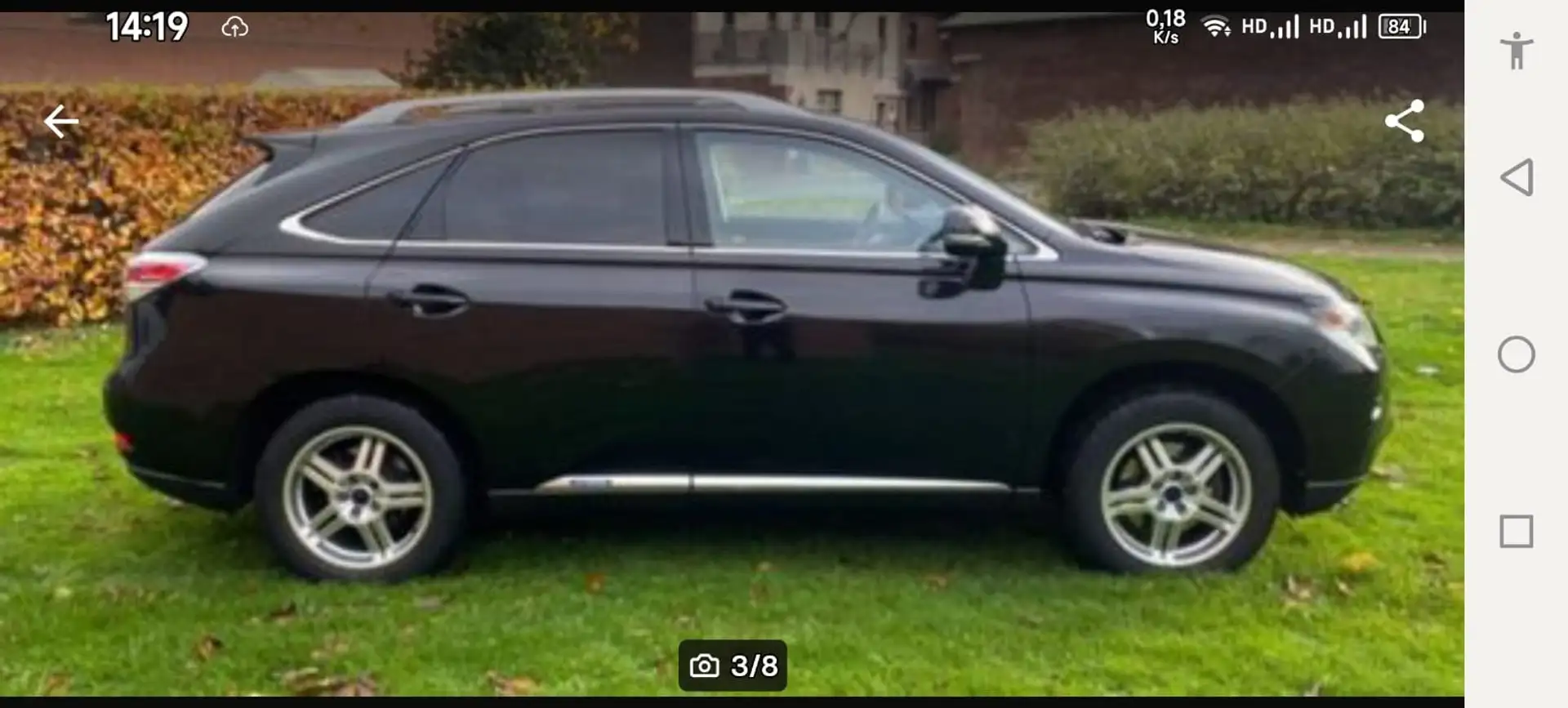Lexus RX 450h RX 450h (hybrid) Luxury Line Schwarz - 2