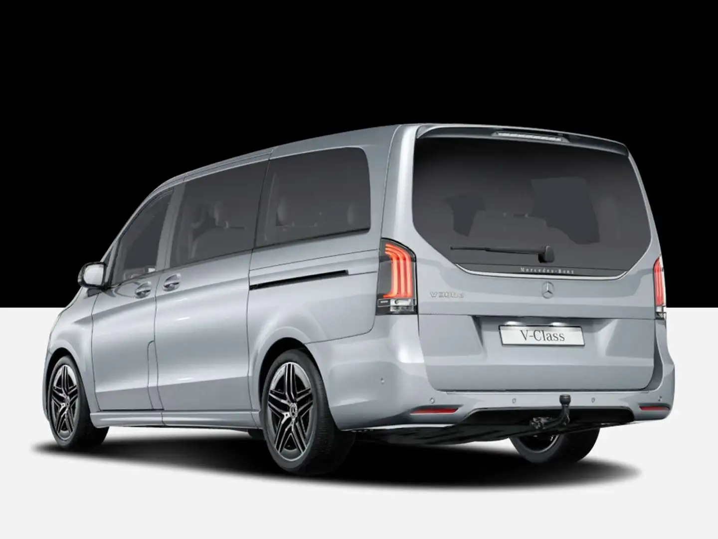 Mercedes-Benz V 300 V 300 d AVANTGARDE Lang  AMG Line/Basic/Navi/Klima Argent - 2