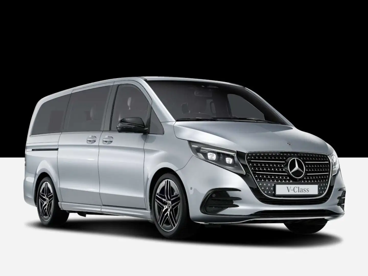 Mercedes-Benz V 300 V 300 d AVANTGARDE Lang  AMG Line/Basic/Navi/Klima Argent - 1