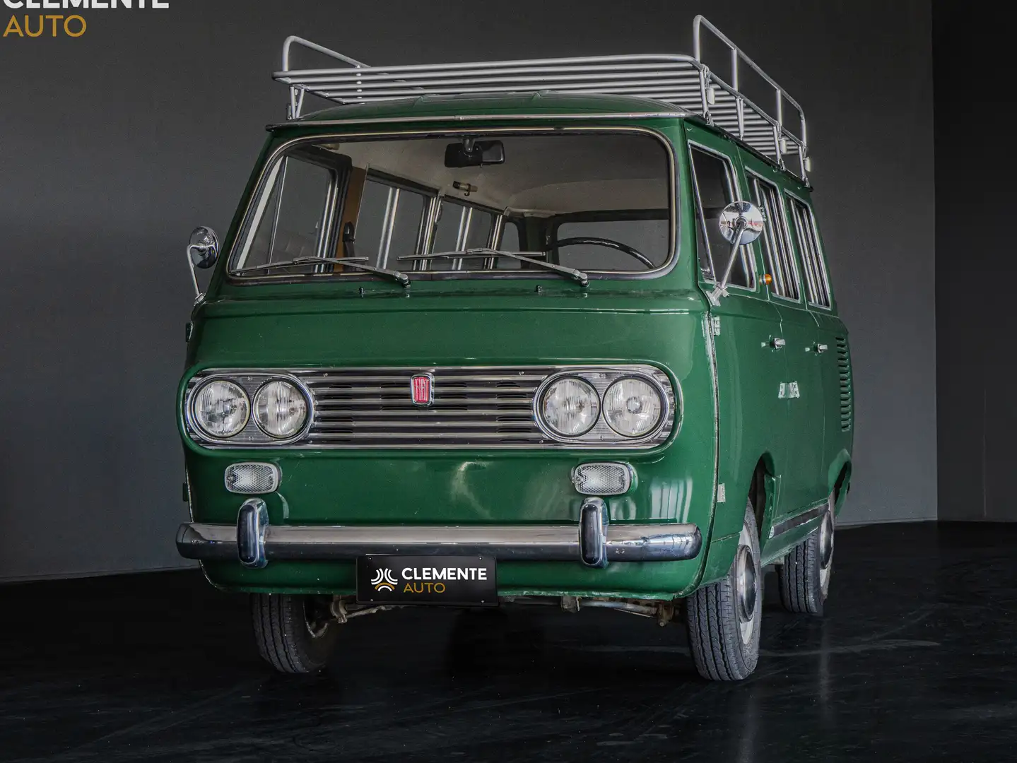 Fiat 850 Familiare Groen - 2