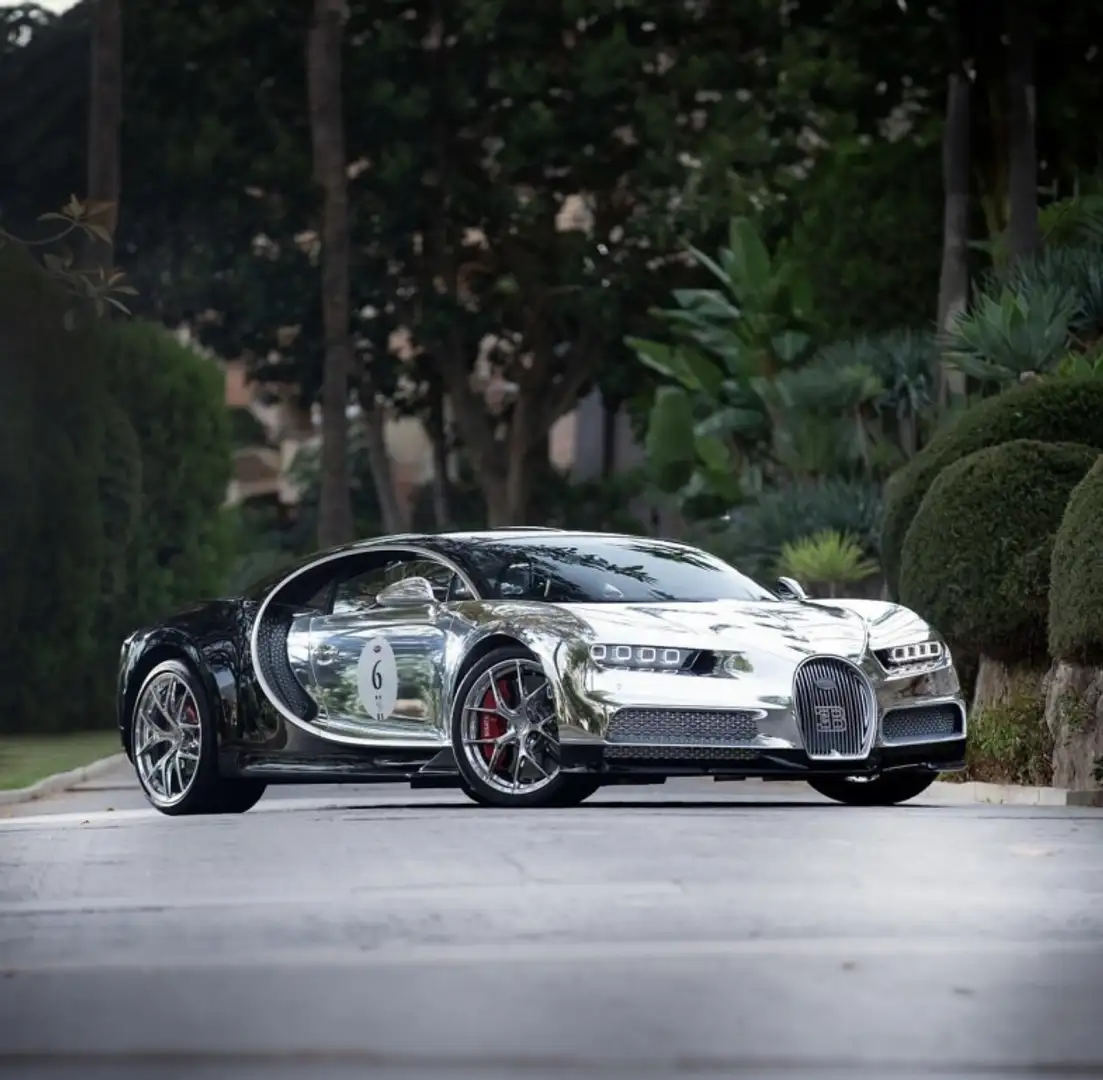 Bugatti Chiron Silver - 1