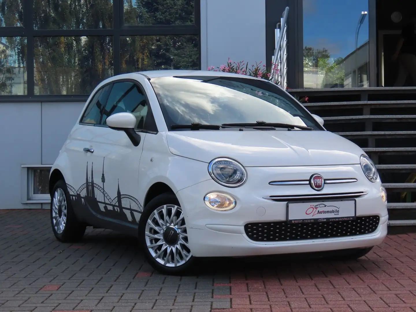 Fiat 500 1.2 8V CarPlay Bluetooth Klimaanlage HU02/27 Weiß - 1