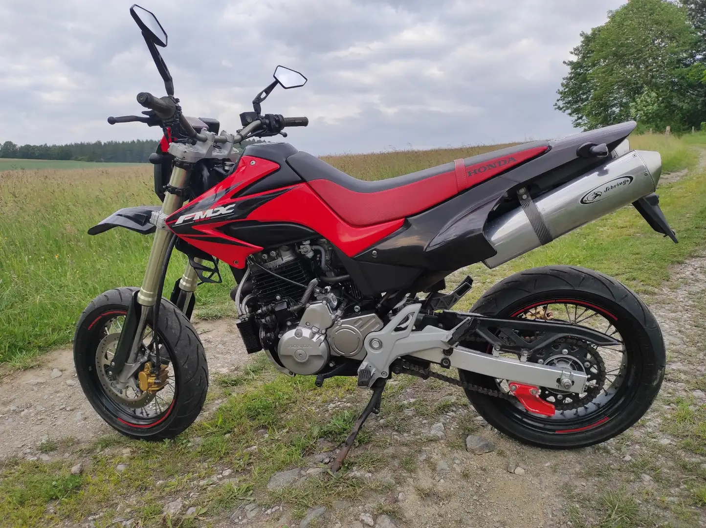 Honda FMX 650 Червоний - 2
