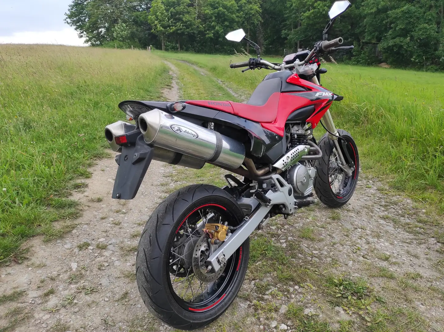 Honda FMX 650 Red - 2