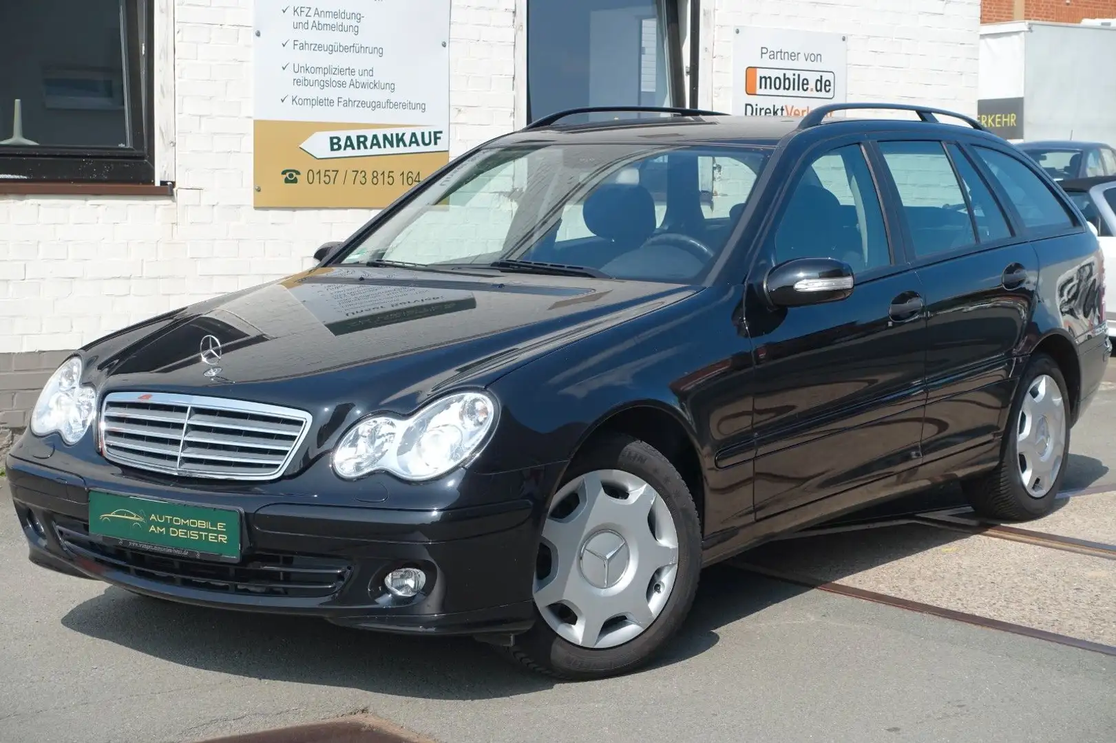Mercedes-Benz C 280 T 4Matic*AUTOMATIK*AHK*SHZ*PDC*TEMPOMAT*BC Czarny - 2