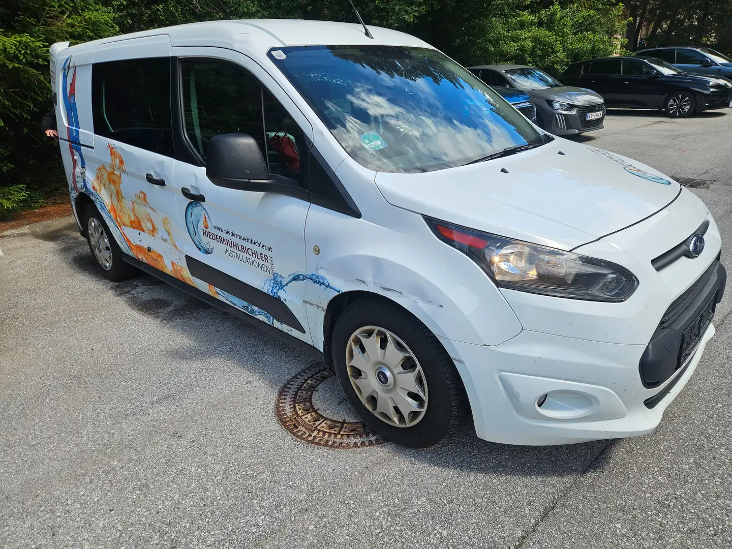 Ford Transit Connect Transit Connect L2 240 Doppelkabine 1,6 TDCi Euro6 Weiß - 2