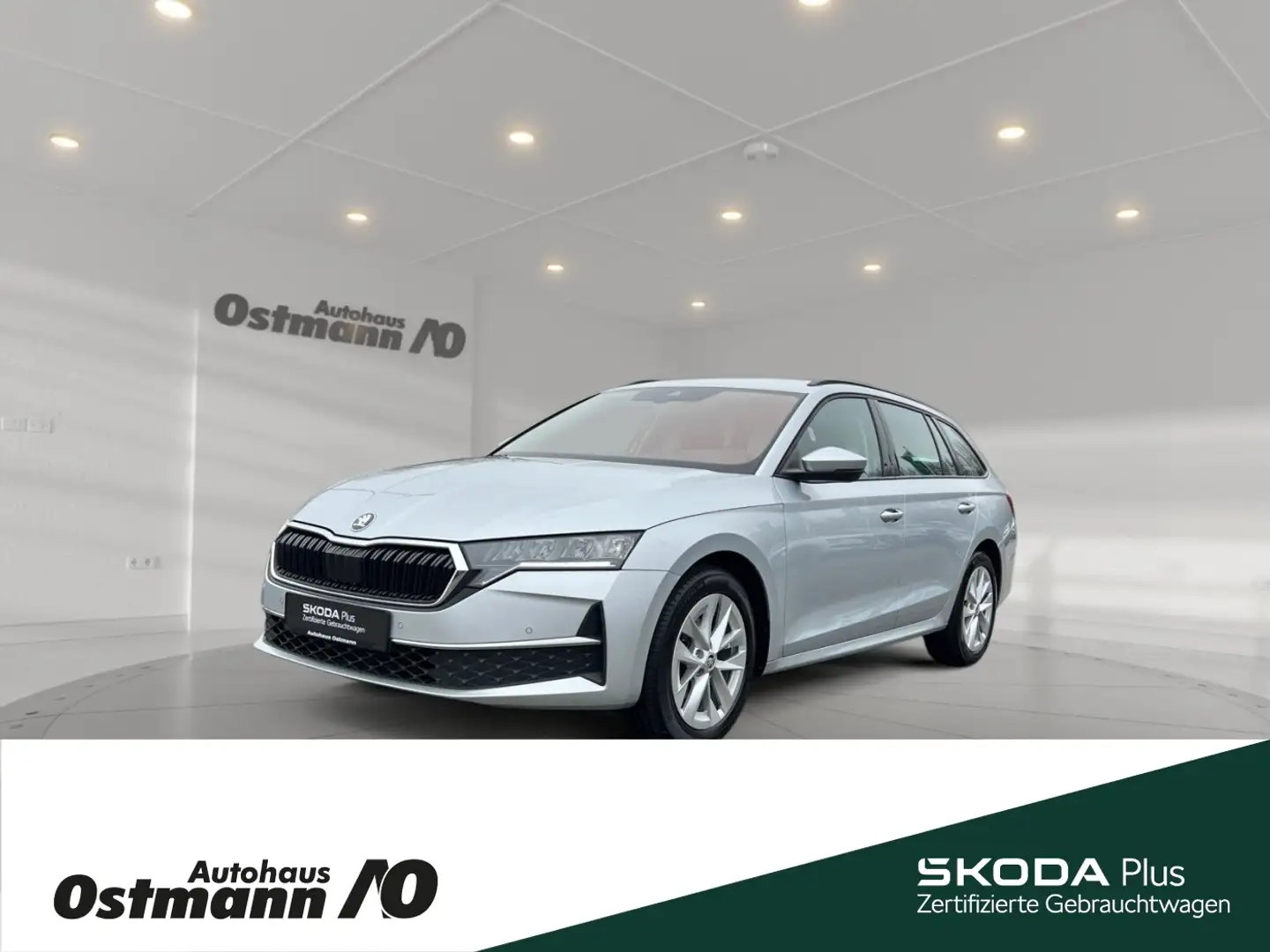 Skoda Octavia Combi Selection 110kw TDI DSG *NAVI*RFK* Silber - 1