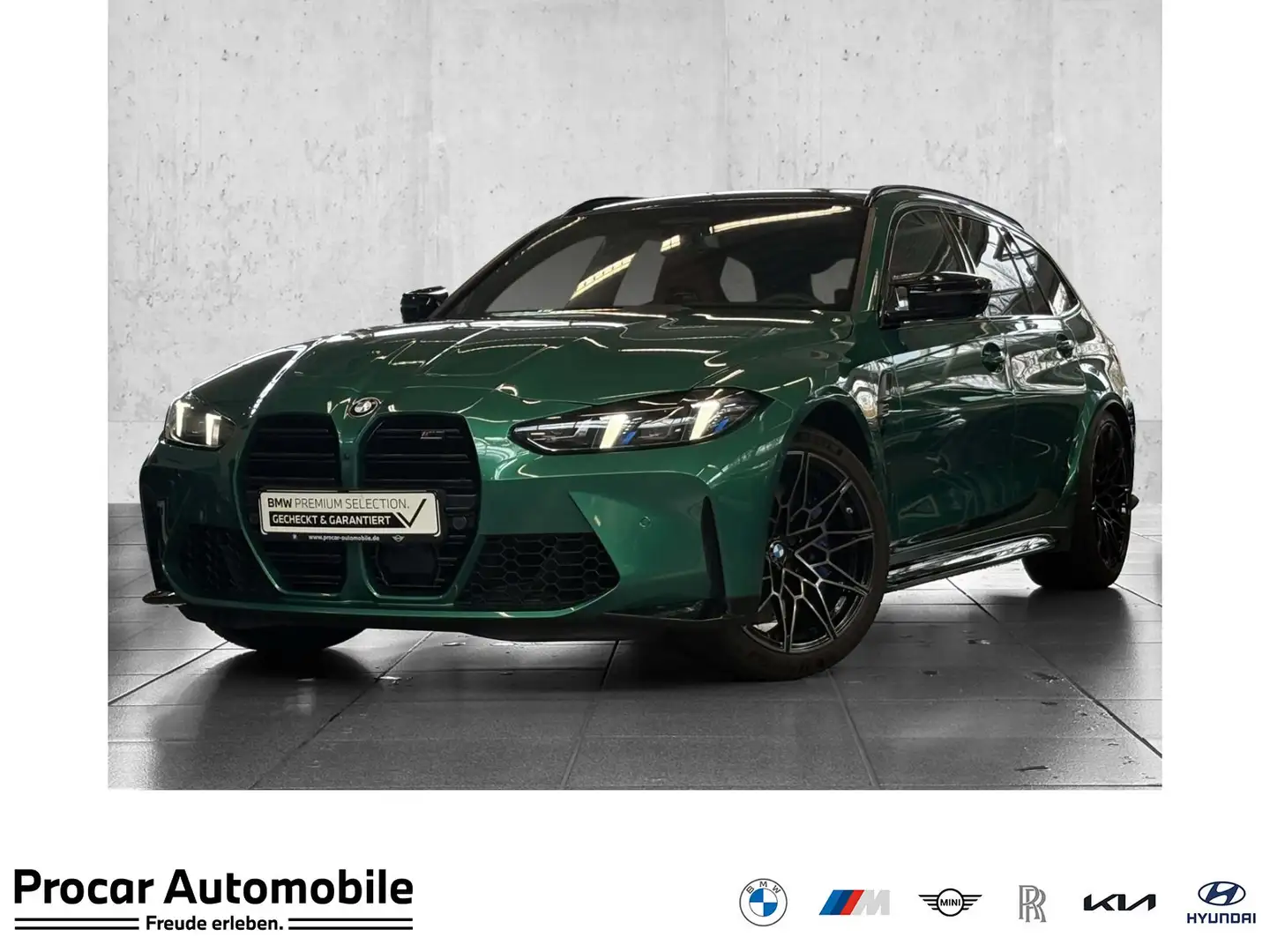 BMW M3 Competition MxDrive Touring DA Prof PA+ H/K Grün - 1