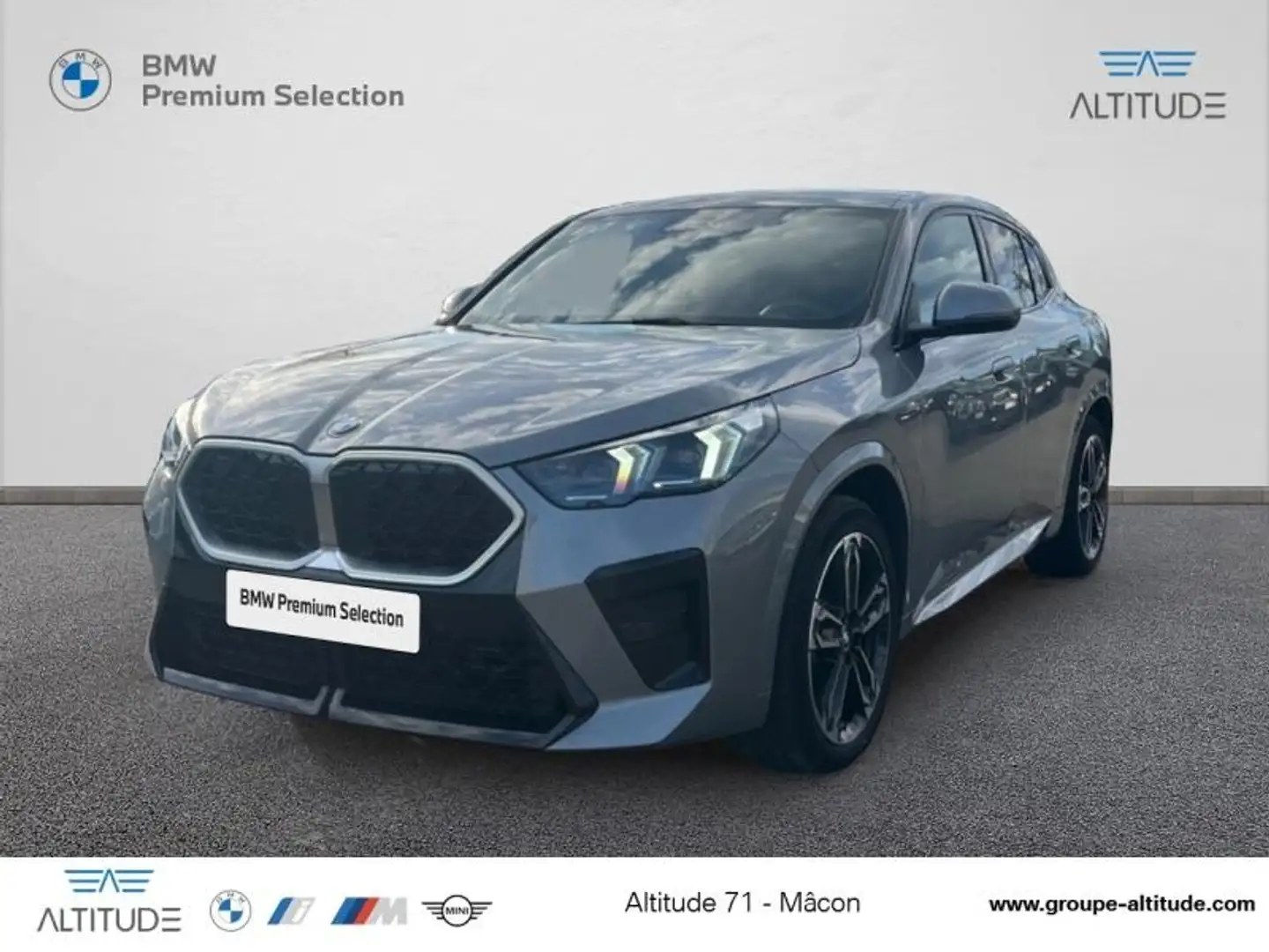 BMW X2 sDrive20iA 170ch M Sport DKG7 Gris - 1