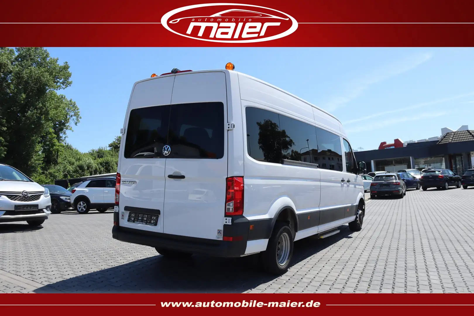 Volkswagen Crafter 2.0 TDI 17Si.-Kasten lang Hochdach-STDHZ Blanc - 2