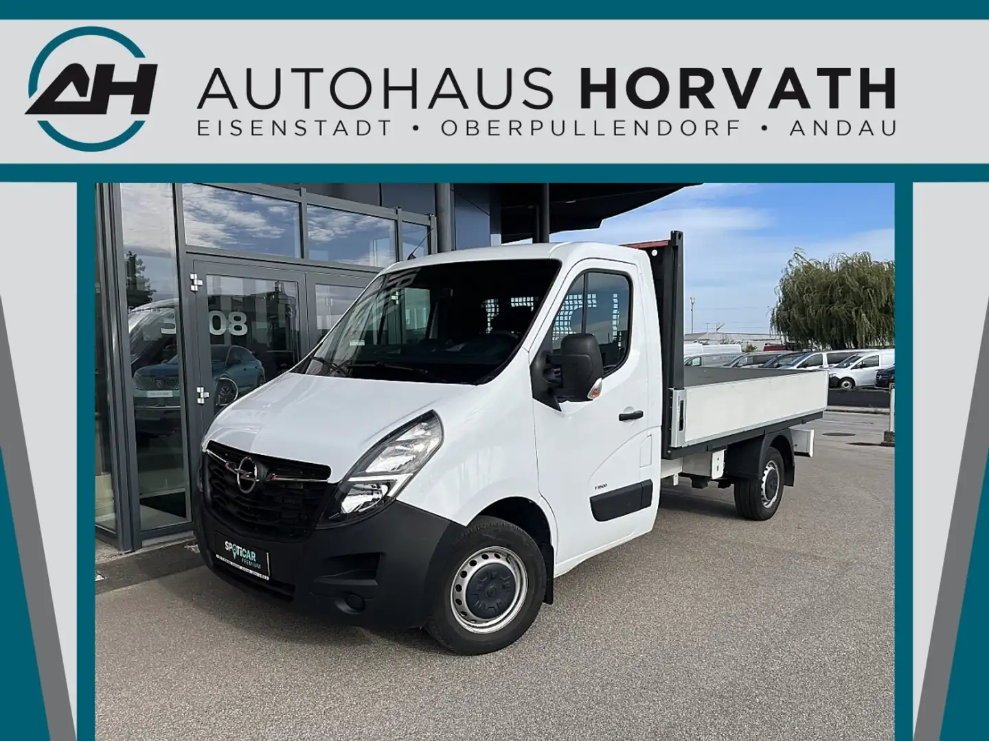 Opel Movano Pritsche L2H1 2,3 TurboD 3,5t Weiß - 1