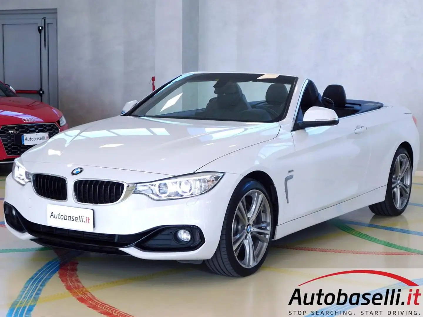 BMW 440 435D XDRIVE CABRIOLET SPORT AUTOMATICA 313CV Белый - 2