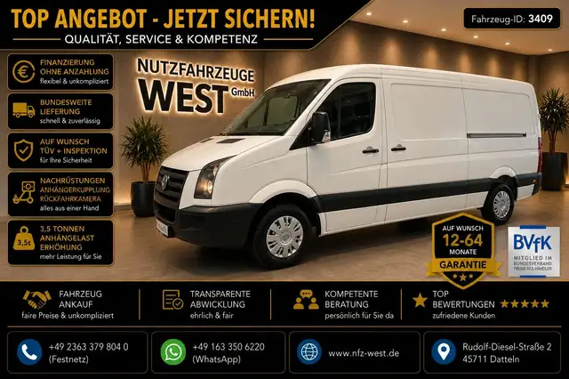 Volkswagen Crafter TDI Langer Radstand*Garantie*