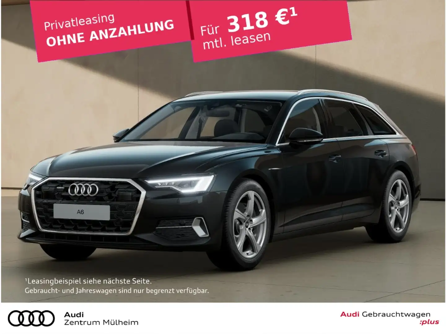 Audi A6 Avant 45 TFSI quattro Navi Matrix LED virtual Rück Negro - 1