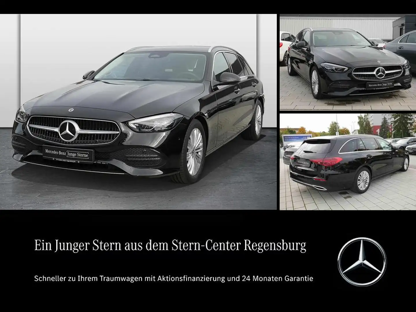 Mercedes-Benz C 200 T AVANTGARDE+WINTER-PAKET+MEMORY+KAMERA+++ Noir - 1