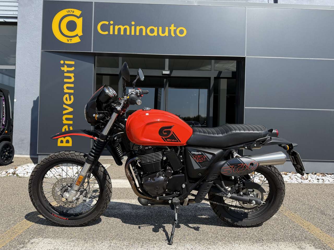 SWM Six Days 440 Scrambler