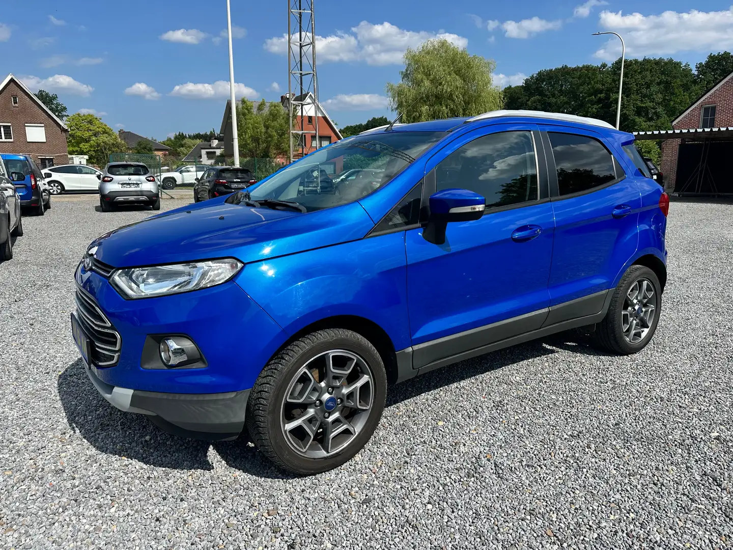 Ford EcoSport 1.0 EcoBoost 4x2 Titanium ** 12 m garantie ** Bleu - 2
