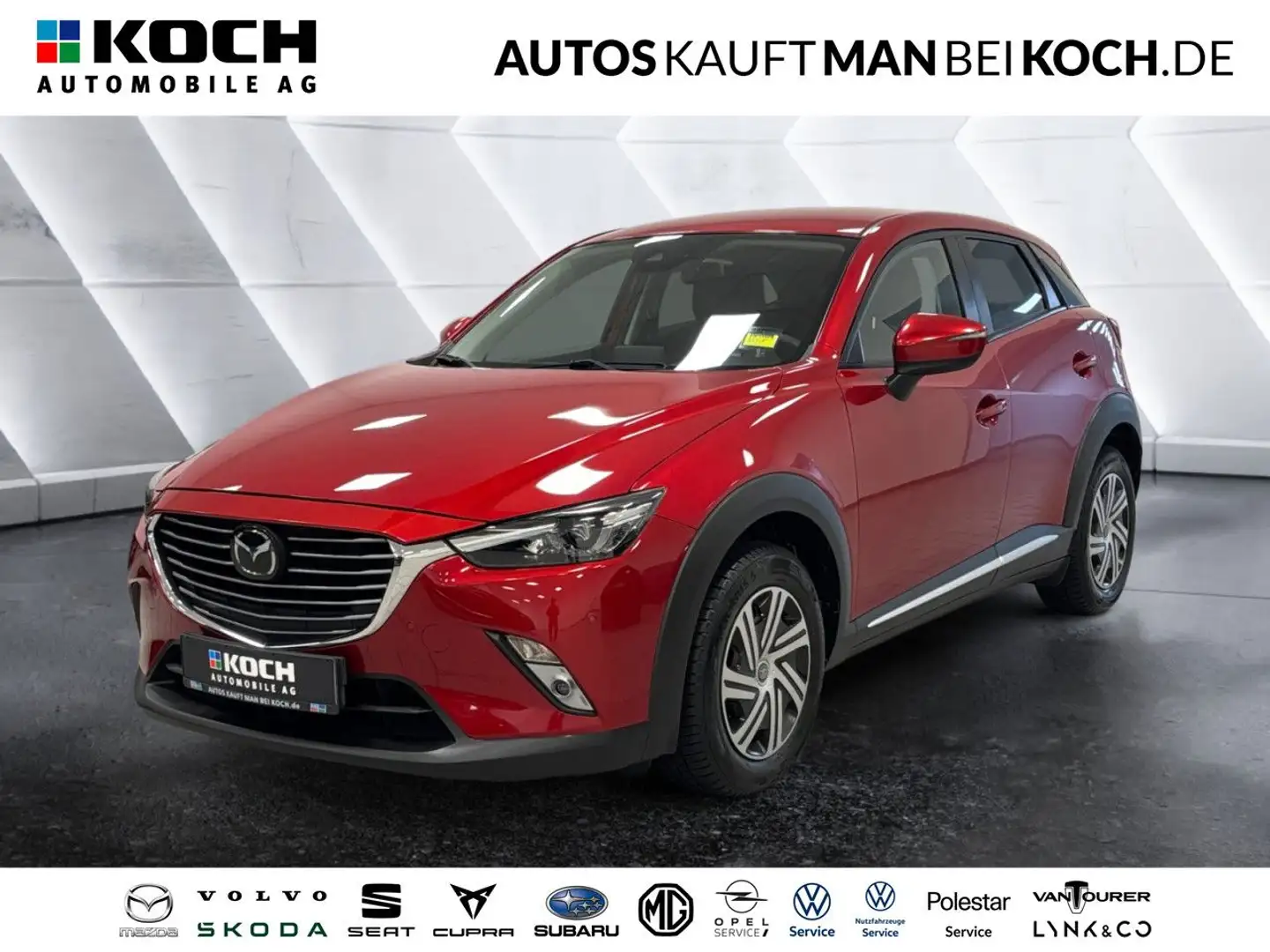 Mazda CX-3 SKYACTIV-D 105 SKYACTIV-Drive AWD Sports-Line Rot - 1