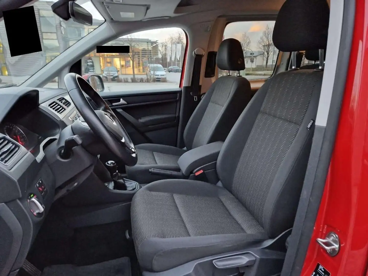 Volkswagen Caddy 1.4 TGI Comfortline Maxi Rosso - 2