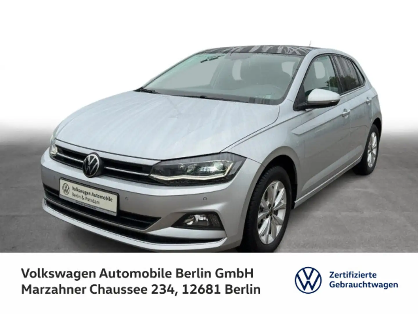 Volkswagen Polo 1.0 TSI Highline OPF (EURO 6d-TEMP) Silber - 1